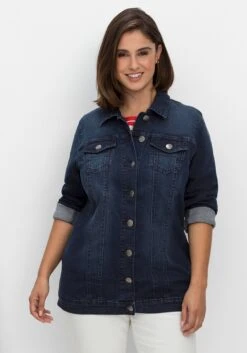 Sheego Jeansjacke In Taillierter Form, Mit Brusttaschen 13 Sheego Jeansjacke In Taillierter Form, Mit Brusttaschen -Sheego Verkaufsgeschäft 14687900330 04LWU 02 SH