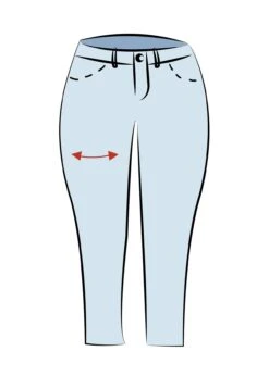 Sheego Gerade Twillhose In Curvy-Schnitt PIA, Mit Biesen Vorn -Sheego Verkaufsgeschäft 14693100047 01 SH