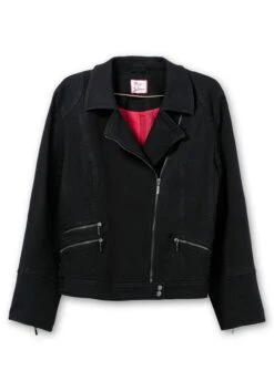 Twilljacke Im Biker-Stil, Mit Besticktem Rücken 11 Twilljacke Im Biker-Stil, Mit Besticktem Rücken -Sheego Verkaufsgeschäft 14705700289 04MMN 00 SH