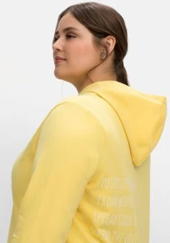 Sheego Kapuzensweatshirt Mit Statementdruck -Sheego Verkaufsgeschäft 14739200091 04MOL 02 SH