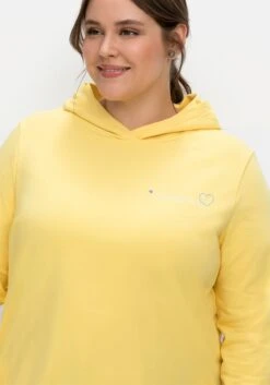 Sheego Kapuzensweatshirt Mit Statementdruck -Sheego Verkaufsgeschäft 14739200091 04MOM 02 SH