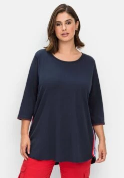 Sheego Longshirt Mit Galonstreifen Seitlich 13 Sheego Longshirt Mit Galonstreifen Seitlich -Sheego Verkaufsgeschäft 14741500035 04MMQ 02 SH