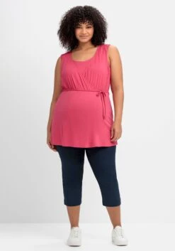 Sheego Umstandshose In 3/4-Länge, Mit Überbauchbund -Sheego Verkaufsgeschäft 14776200035 04O78 02 SH