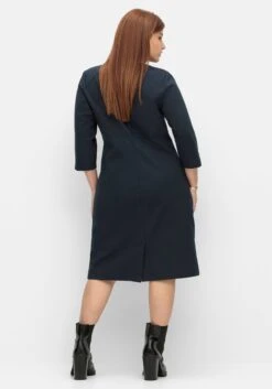 Sheego Etuikleid In Petite-Passform, Aus Milanoware -Sheego Verkaufsgeschäft 14785300035 04V0Z 01 SH