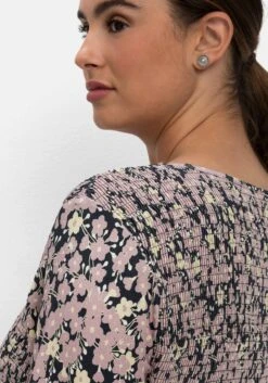 Sheego Jerseykleid Mit Alloverdruck Und Smok-Oberteil 12 Sheego Jerseykleid Mit Alloverdruck Und Smok-Oberteil -Sheego Verkaufsgeschäft 14785500438 04NHP 02 SH