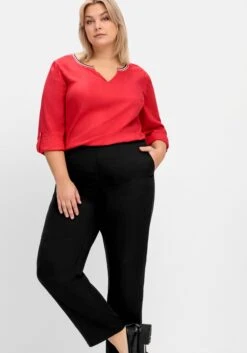 Sheego Schmale Hose Mit Gummibund Aus TENCEL™ Lyocell 15 Sheego Schmale Hose Mit Gummibund Aus TENCEL™ Lyocell -Sheego Verkaufsgeschäft 14791300289 04Q0E 02 SH