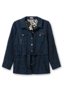 Hemdjacke Mit Bindeband, Im Jacquardmuster -Sheego Verkaufsgeschäft 14793101406 04NLV 00 SH