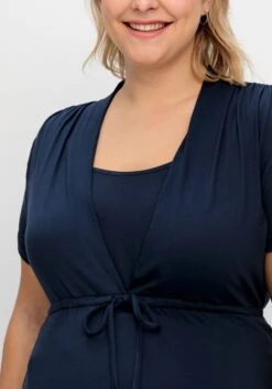 Sheego Stillkleid Aus Jersey, Mit Unterbrust-Tunnelzug -Sheego Verkaufsgeschäft 14794500035 04O8D 02 SH