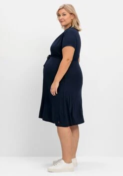 Sheego Stillkleid Aus Jersey, Mit Unterbrust-Tunnelzug -Sheego Verkaufsgeschäft 14794500035 04O8G 02 SH