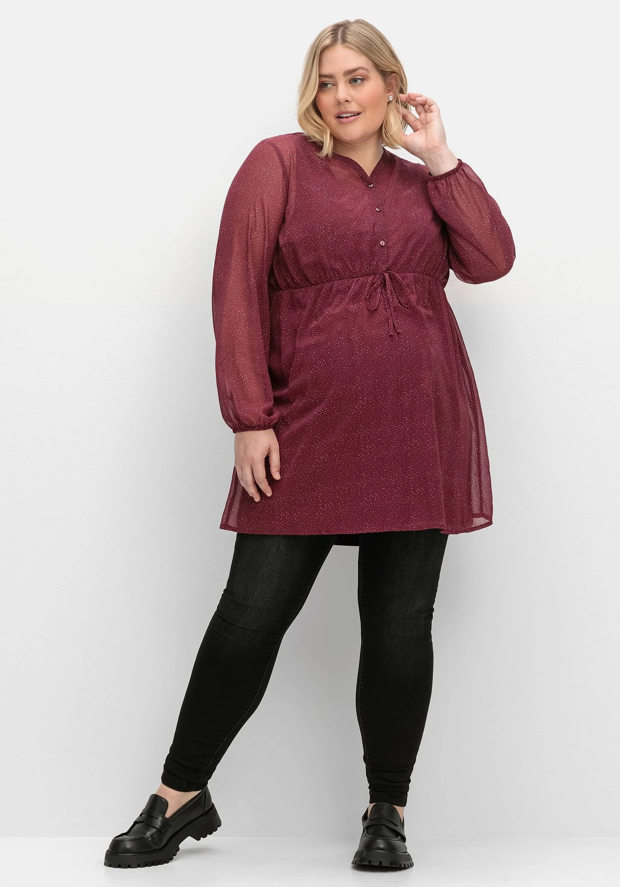 Sheego Umstands-Treggings Mit Überbauchbund 3 Sheego Umstands-Treggings Mit Überbauchbund