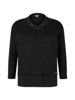 Langarmshirt Im Lagenlook, Mit V-Ausschnitt