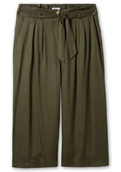 Sheego Culotte Mit High-Waist-Bund Und Stoffgürtel 12 Sheego Culotte Mit High-Waist-Bund Und Stoffgürtel -Sheego Verkaufsgeschäft 14823600172 04PJB 00 SH