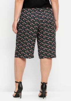 Sheego Weite Bermudas Mit Smokbund, Aus Viskose 11 Sheego Weite Bermudas Mit Smokbund, Aus Viskose -Sheego Verkaufsgeschäft 14825300377 04PX1 02 SH
