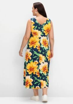 Ärmelloses Jerseykleid Mit Blumendruck 10 Ärmelloses Jerseykleid Mit Blumendruck -Sheego Verkaufsgeschäft 14833901406 04PXA 02 SH