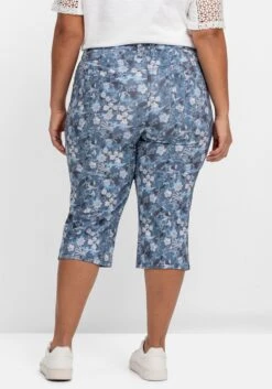 Sheego Caprihose Mit Floralem Alloverdruck -Sheego Verkaufsgeschäft 14877600913 04PNJ 02 SH