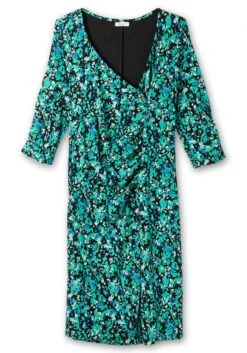 Sheego Jerseykleid In Wickeloptik, Mit Blumenprint -Sheego Verkaufsgeschäft 14883701491 04QJT 00 SH