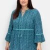 Sheego Tunika Mit Blumenprint Und 3/4-Arm 2 Sheego Tunika Mit Blumenprint Und 3/4-Arm -Sheego Verkaufsgeschäft 14886702119 04QCP 02 SH