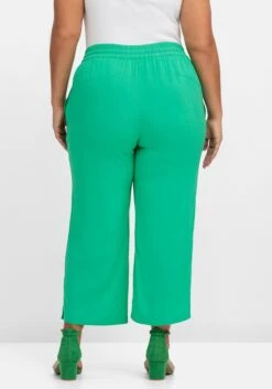 Sheego Weite Joggpants Mit Bindeband, In Ankle-Länge -Sheego Verkaufsgeschäft 14887901515 04Q91 02 SH