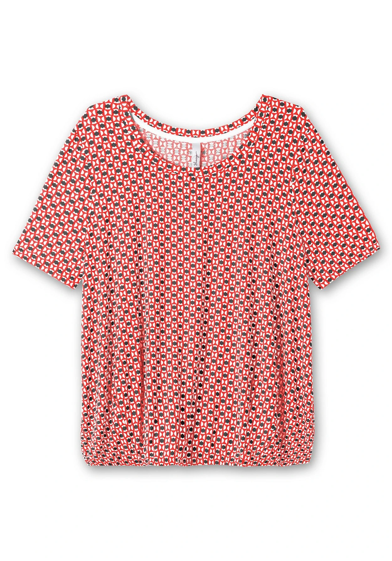 Sheego Shirt Mit Grafischem Muster Und Saumgummi 5 Sheego Shirt Mit Grafischem Muster Und Saumgummi – Bild 3