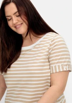 Sheego Ringelshirt Mit Verlängerter Rückenpartie -Sheego Verkaufsgeschäft 14889601915 04QZR 02 SH