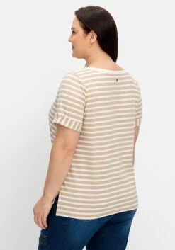 Sheego Ringelshirt Mit Verlängerter Rückenpartie -Sheego Verkaufsgeschäft 14889601915 04QZV 02 SH