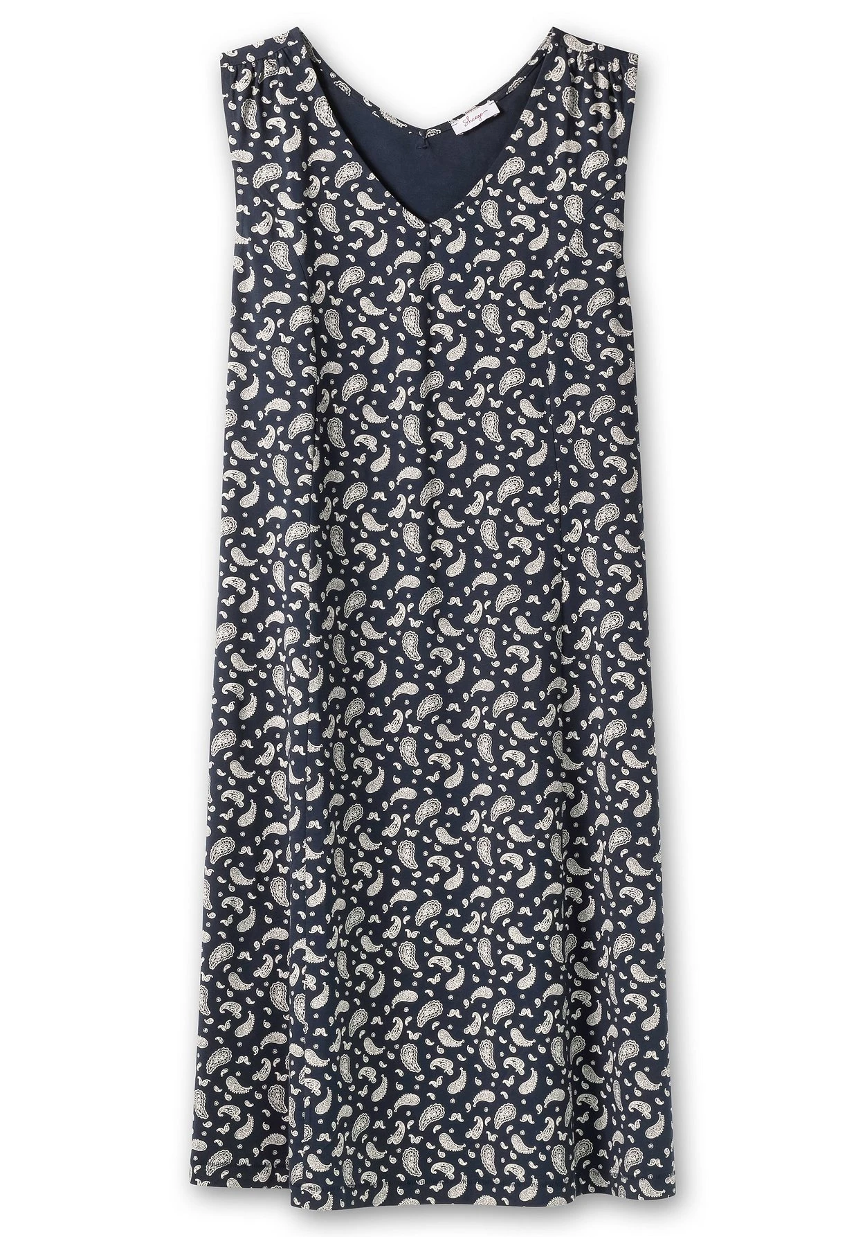 Sheego Jerseykleid In Midilänge, Mit Paisleydruck 6 Sheego Jerseykleid In Midilänge, Mit Paisleydruck – Bild 4