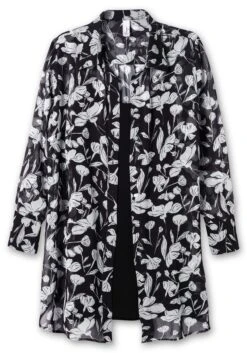 Sheego Floral Bedruckte Chiffonbluse Mit Unterziehtop -Sheego Verkaufsgeschäft 14903802231 04OWD 00 SH