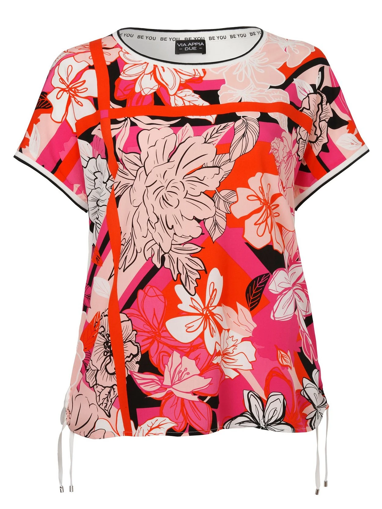 Blusenshirt Mit Bedruckter Vorderseite 3 Blusenshirt Mit Bedruckter Vorderseite