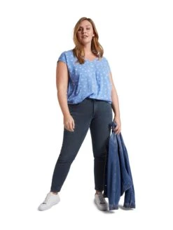 Slim Jeans Mit Shaping-Effekt Am Bauch
