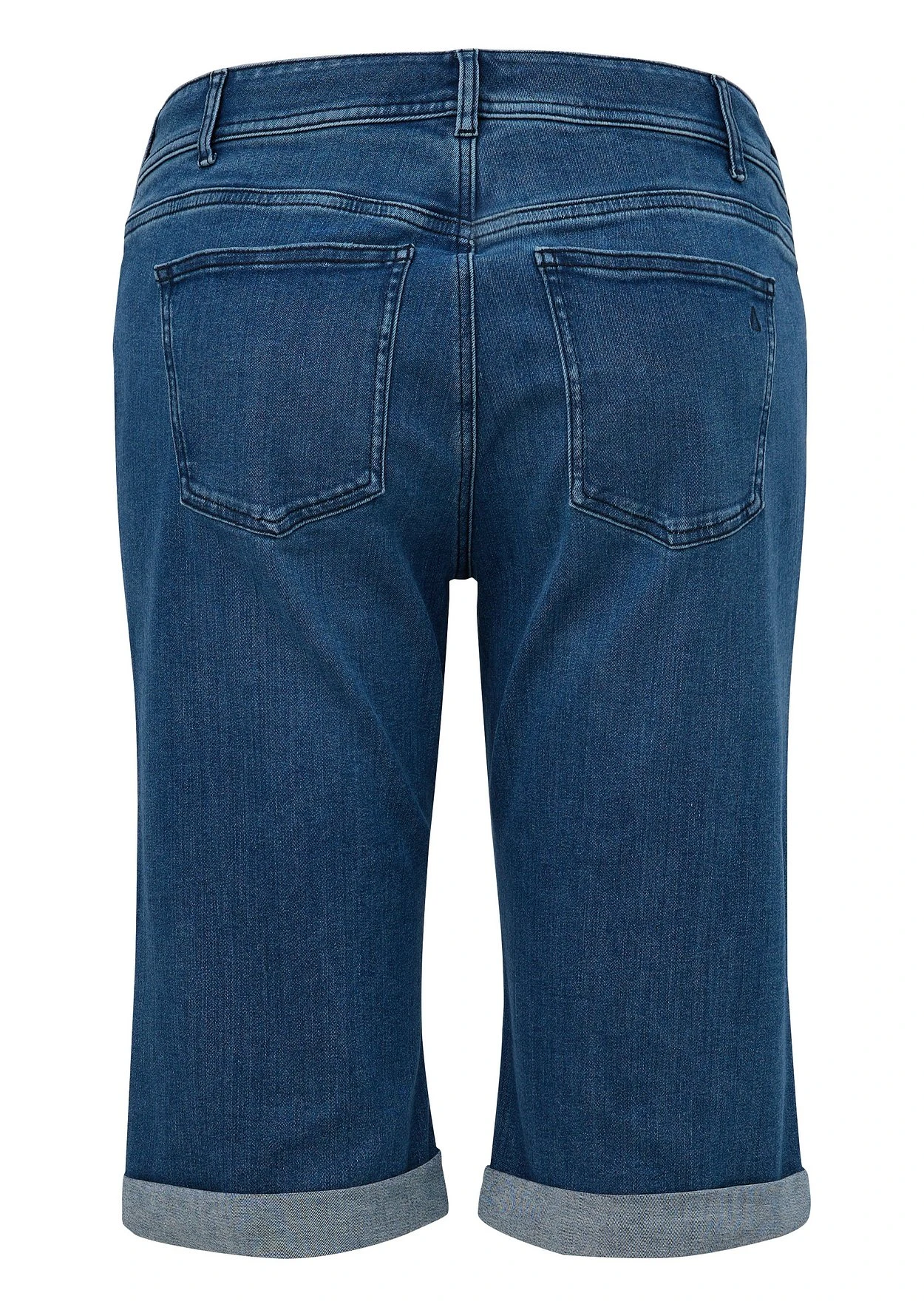 Triangle Jeansshorts Mit Tunnelzug Und Kordel Am Bund 4 Triangle Jeansshorts Mit Tunnelzug Und Kordel Am Bund – Bild 2