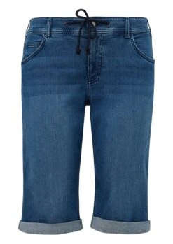 Triangle Jeansshorts Mit Tunnelzug Und Kordel Am Bund