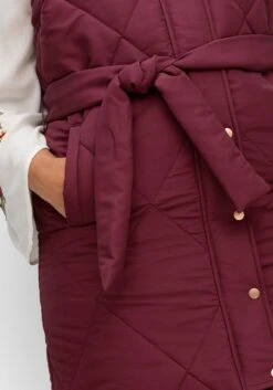 Kapuzensteppweste Mit Bindegürtel 12 Kapuzensteppweste Mit Bindegürtel -Sheego Verkaufsgeschäft 14970400265 04T2O 01 SH