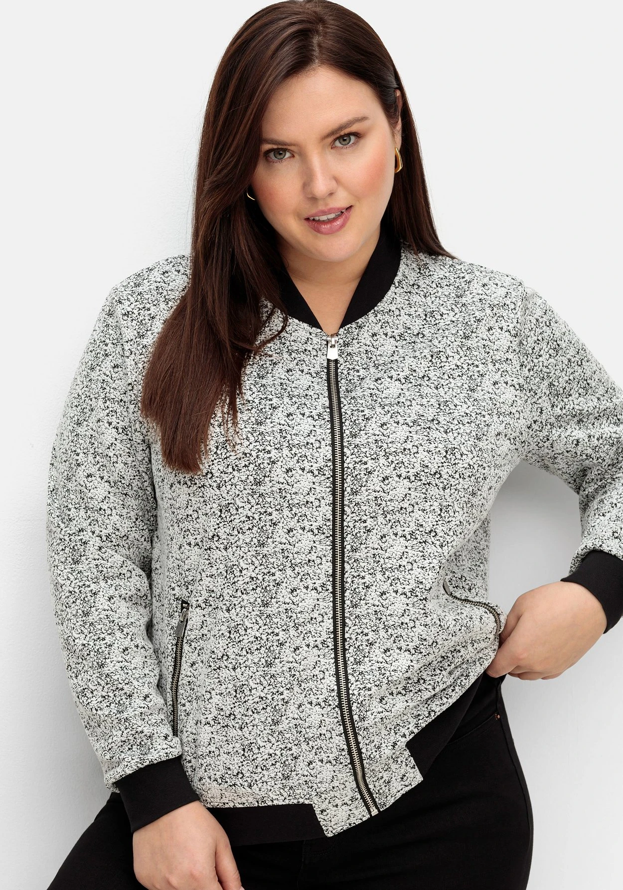 Sheego Blouson In Struktur-Qualität 8 Sheego Blouson In Struktur-Qualität – Bild 6