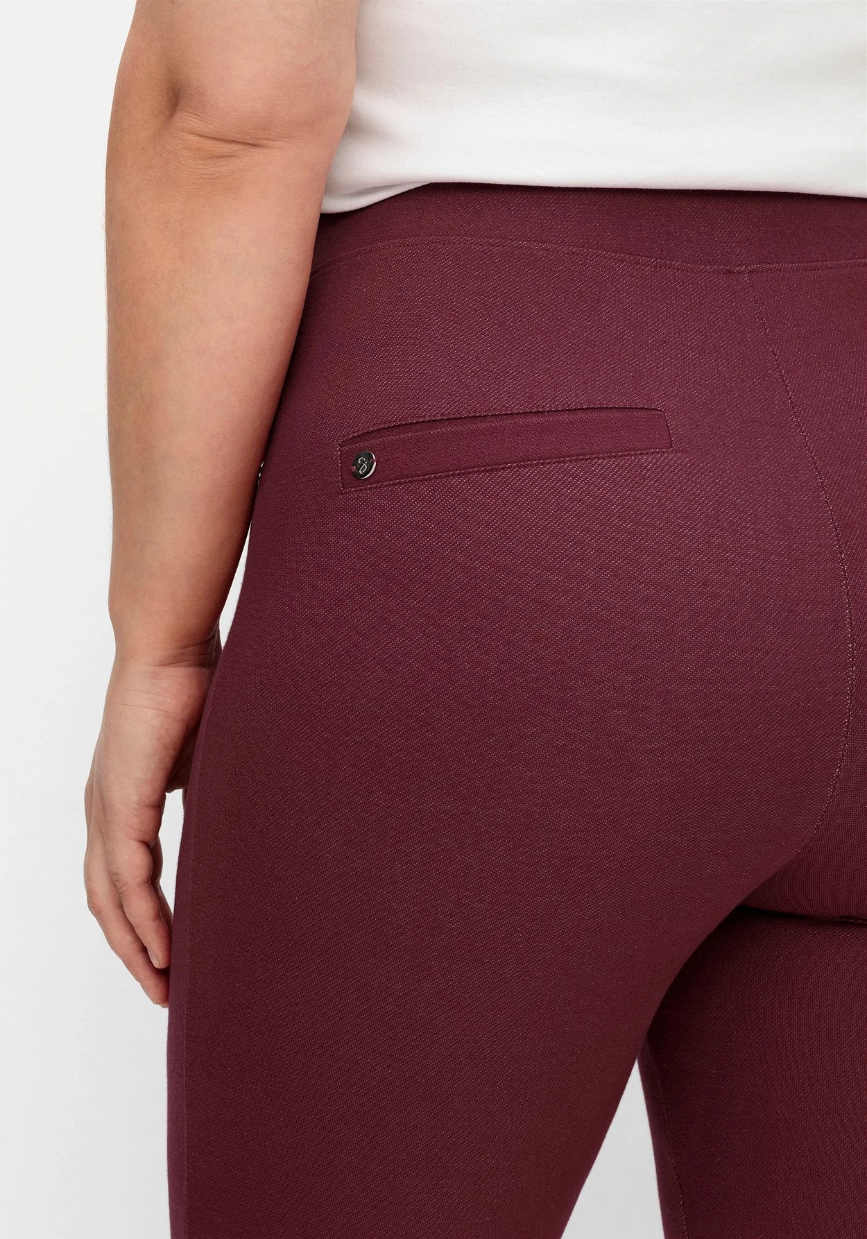 Sheego Leggings Mit Fixiertem Aufschlag Am Saum 9 Sheego Leggings Mit Fixiertem Aufschlag Am Saum – Bild 7