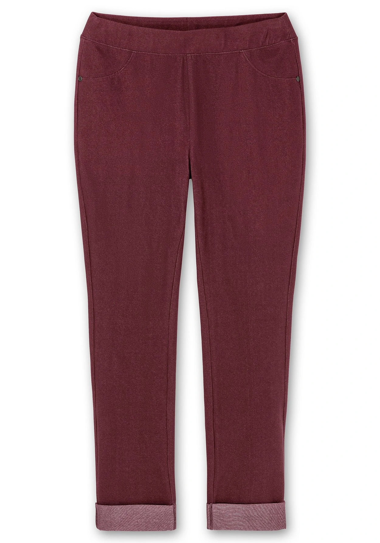 Sheego Leggings Mit Fixiertem Aufschlag Am Saum 6 Sheego Leggings Mit Fixiertem Aufschlag Am Saum – Bild 4