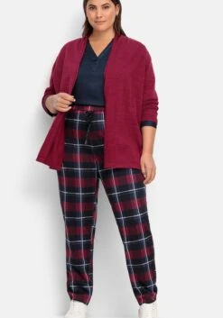 Sheego Karo-Joggpants Mit Stretchbund Und Bindeband -Sheego Verkaufsgeschäft 14984100035 04ST9 02 SH