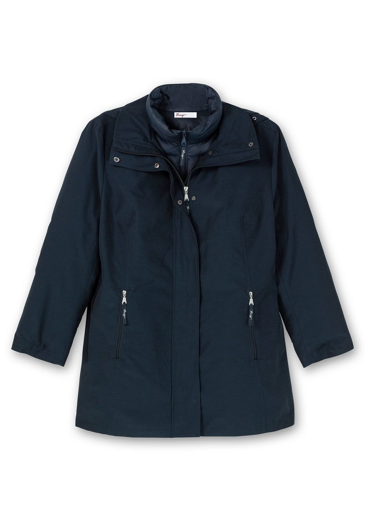 Sheego 4-in-1 Outdoorjacke Mit Kapuze 5 Sheego 4-in-1 Outdoorjacke Mit Kapuze – Bild 3