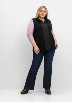 Sheego Fleeceweste Mit Stehkragen Und 2-Wege-Zipper 11 Sheego Fleeceweste Mit Stehkragen Und 2-Wege-Zipper -Sheego Verkaufsgeschäft 14990500289 04SRJ 02 SH