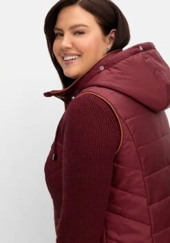 Sheego Steppweste Mit Abnehmbarer Fellimitat-Kapuze 13 Sheego Steppweste Mit Abnehmbarer Fellimitat-Kapuze -Sheego Verkaufsgeschäft 14997300265 04TLQ 02 SH