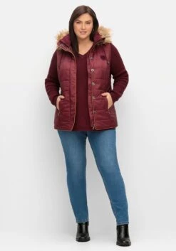 Sheego Steppweste Mit Abnehmbarer Fellimitat-Kapuze 11 Sheego Steppweste Mit Abnehmbarer Fellimitat-Kapuze -Sheego Verkaufsgeschäft 14997300265 04TLV 02 SH