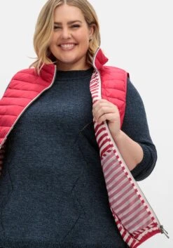 Sheego Leicht Wattierte Steppweste Mit 2-Wege-Zipper 13 Sheego Leicht Wattierte Steppweste Mit 2-Wege-Zipper -Sheego Verkaufsgeschäft 14999200245 04TTH 01 SH
