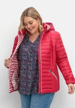 Sheego Leichte Steppjacke Mit Abnehmbarer Kapuze 13 Sheego Leichte Steppjacke Mit Abnehmbarer Kapuze -Sheego Verkaufsgeschäft 14999300245 04TVO 02 SH