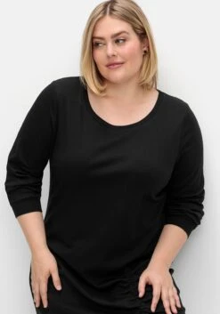 Sheego Kurzes Shirtkleid Mit Tunnelzug Am Saum 12 Sheego Kurzes Shirtkleid Mit Tunnelzug Am Saum -Sheego Verkaufsgeschäft 15001900289 04U1Z 01 SH