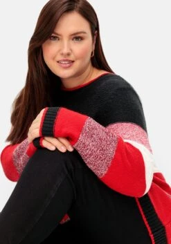 Sheego Pullover Mit Blockstreifen 13 Sheego Pullover Mit Blockstreifen -Sheego Verkaufsgeschäft 15003400845 04TPW 02 SH