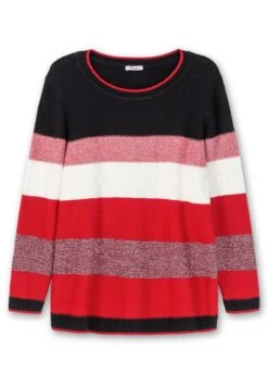 Sheego Pullover Mit Blockstreifen 10 Sheego Pullover Mit Blockstreifen -Sheego Verkaufsgeschäft 15003400845 04TPY 00 SH