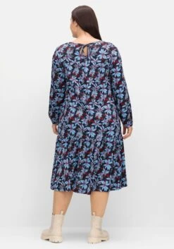 Sheego Jerseykleid Mit Blumendruck, In A-Linie -Sheego Verkaufsgeschäft 15003502119 04TNC 02 SH