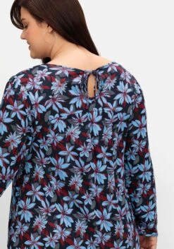 Sheego Jerseykleid Mit Blumendruck, In A-Linie -Sheego Verkaufsgeschäft 15003502119 04TNF 02 SH