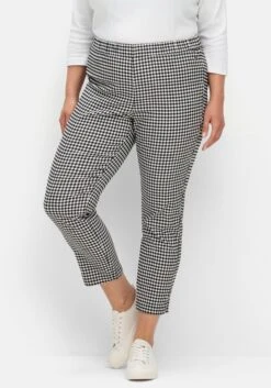 Sheego Schmale Bengalin-Hose In Anklelänge, Mit Karomuster 13 Sheego Schmale Bengalin-Hose In Anklelänge, Mit Karomuster -Sheego Verkaufsgeschäft 15005302107 04XJN 02 SH