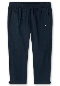 Sheego Popeline-Hose Mit Gummibund Und Riegel Am Saum -Sheego Verkaufsgeschäft 15005500035 04TX7 00 SH