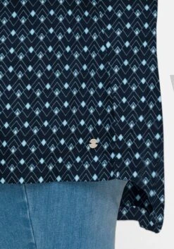 Sheego Tunika Mit Minimal-Alloverprint, Aus Twill -Sheego Verkaufsgeschäft 15007202119 04UJR 02 SH